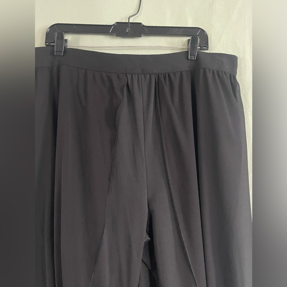 Leggings with a chiffon overlay - Picture 6 of 11